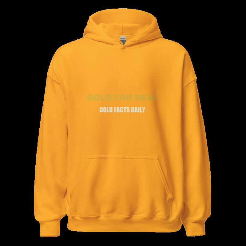 Gold For Real Gold Facts Hoodie Gold