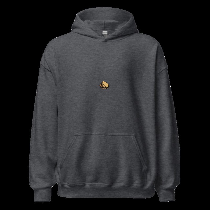 Gold For Real Nugget Icon Hoodie Dark Heather